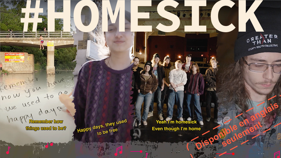 Homesick. Remember how things used to be? Happy days, they used to be free. Yeah I’m homesick even though I’m home. Disponible en anglais seulement